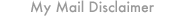 My Mail Disclaimer